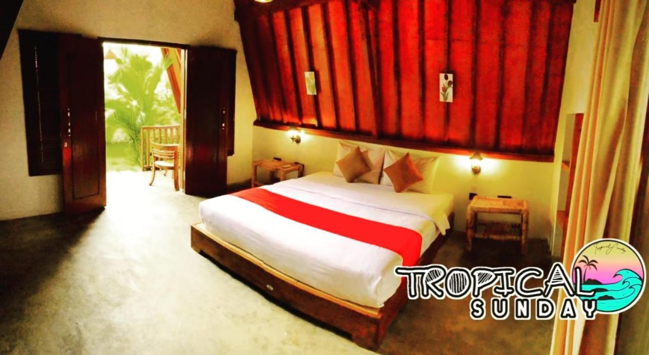 Tropical Sunday Bungalow - Surf And Stay Selong Belanak Zewnętrze zdjęcie
